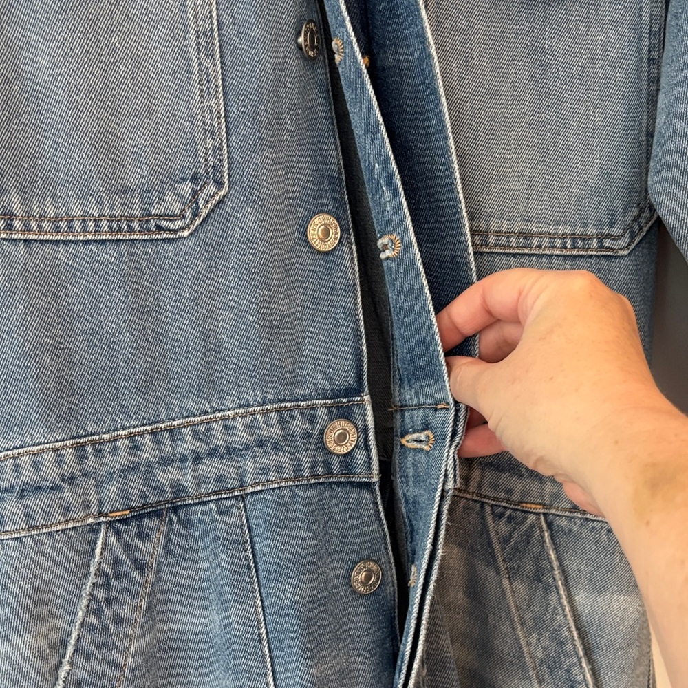 Citizens Of Humanity Light Blue Denim Coveralls - Picture 4 of 4